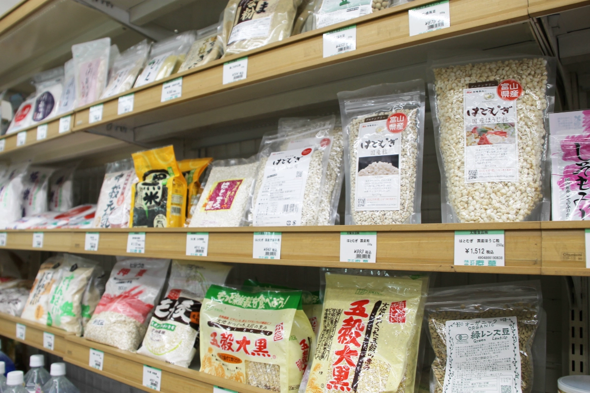 米・雑穀・豆類